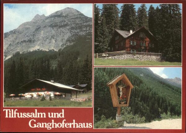 Leutasch Tilfussalm Ganghoferhaus Gaistal Wegekr
