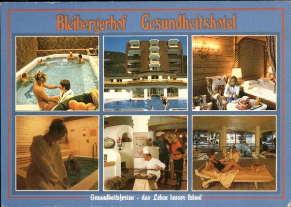 Bad Bleiberg Bleibergerhof Gesundheitshotel Schwimmb
