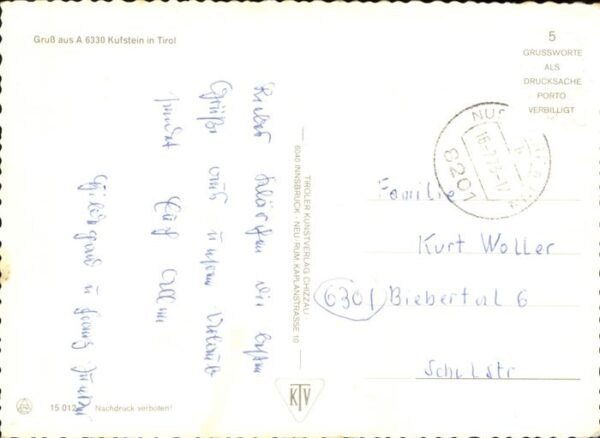 Kufstein Tirol Kapelle Schloss Gasthaus Kinder Kuh Wap – Bild 2