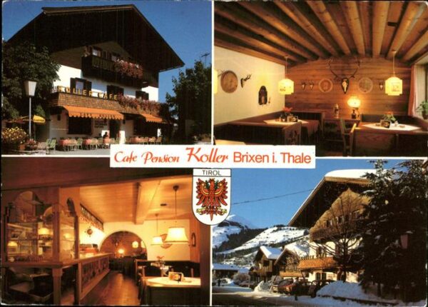 Brixen Thale Cafe Pension Koller Wappen
