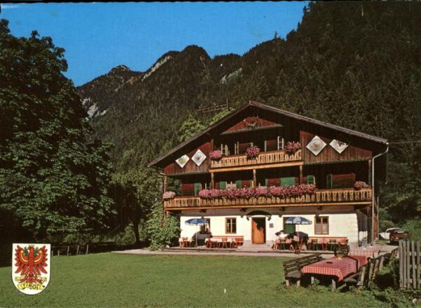 Brandenberg Tirol Forsthaus Kaiserhaus Wappen