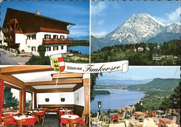 Oberaichwald Finkenstein Terrassencafe Pension Restaurant Alpenp