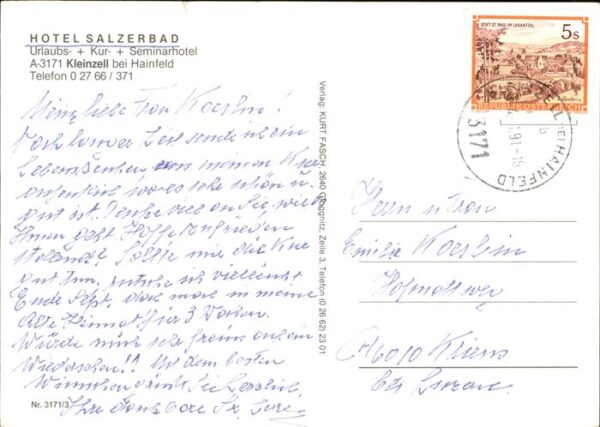 Kleinzell Hainfeld Hotel Salzerbad – Bild 2