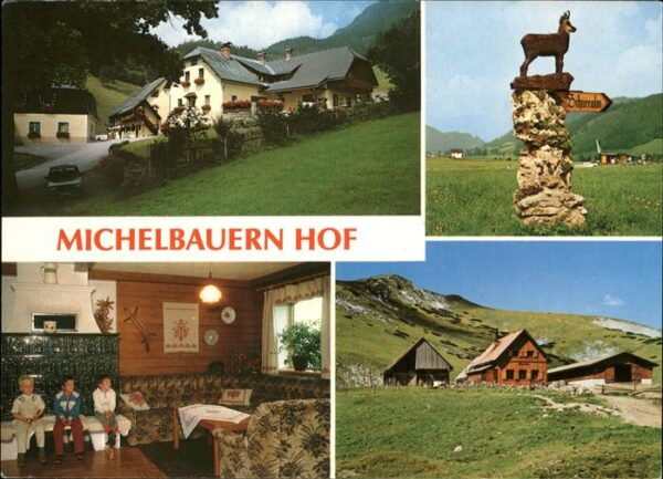 Neuberg Muerz Michelbauernhof Wegweiser