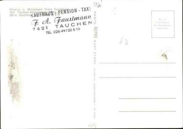 Schaueregg Tauchen Pension Faustmann Heuernte Heureiter – Bild 2