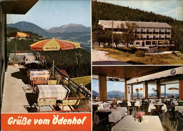 St Corona Wechsel Gasthof Pension Ödenhof Terrasse