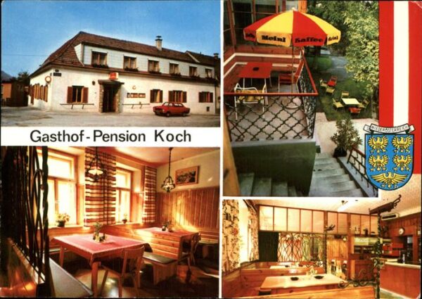 Pitten Gasthof Pension Koch Wappen