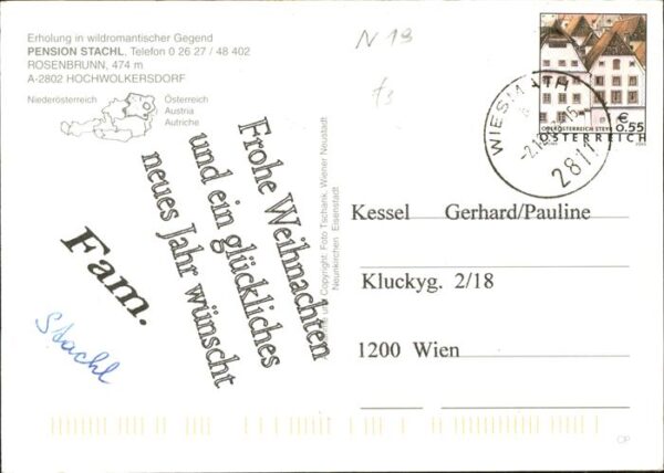 Hochwolkersdorf Waldpension Stachl – Bild 2