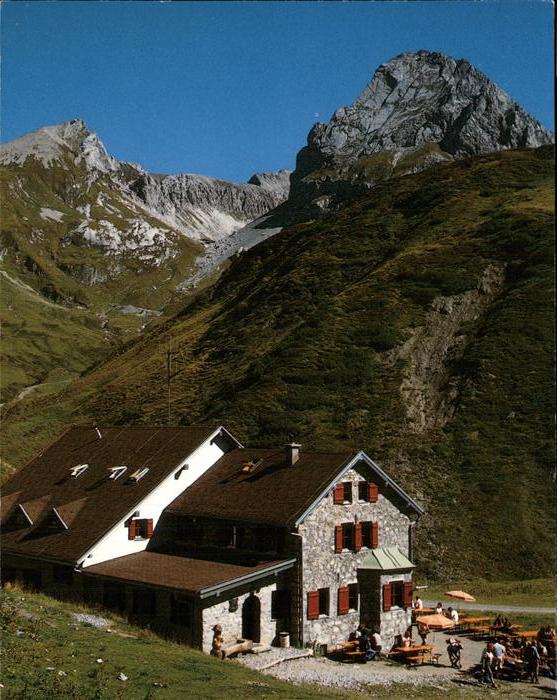 Lech Vorarlberg Ravensburger Hütte am Spullersee Roggal