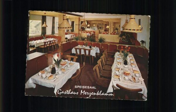Stumm Zillertal Gasthaus Merzenklamm Speisesaal