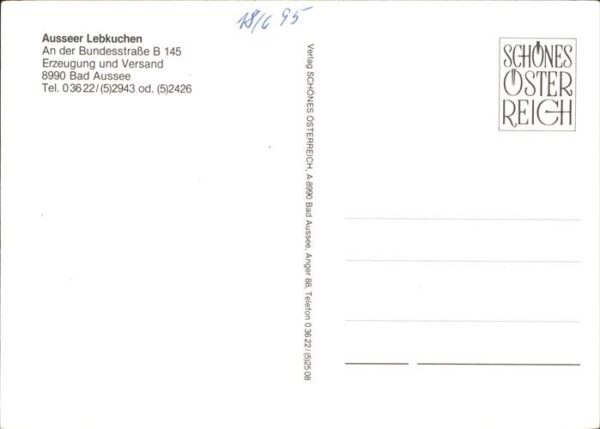 Bad Aussee Steiermark Lebzelterei Lebkuchen – Bild 2