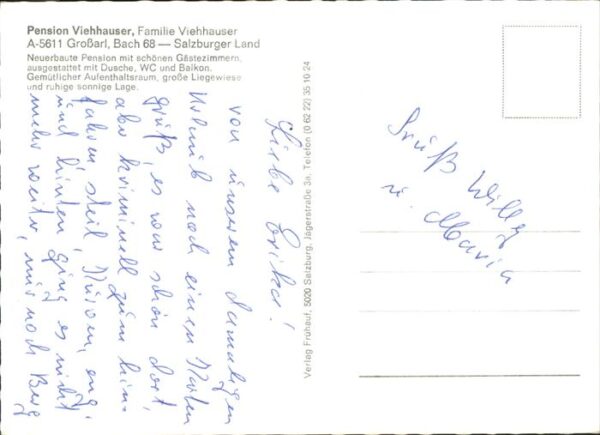 Grossarl Pension Viehhauser – Bild 2