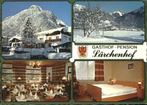Maurach Tirol Gasthof Pension Lärchenhof Wappen