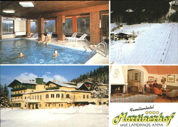 St Martin Tennengebirge Familienhotel Martinerhof Landhaus Anna