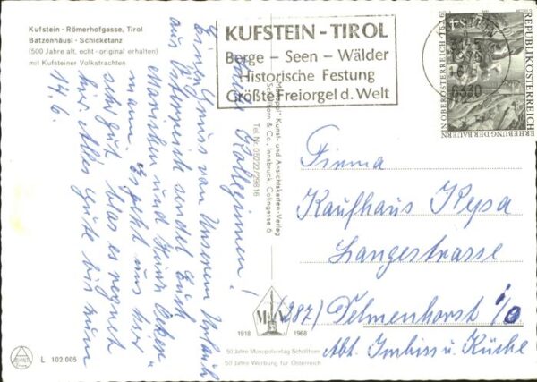 Kufstein Tirol Römerhofgasse Weinhaus Batzenhäusl Trac – Bild 2