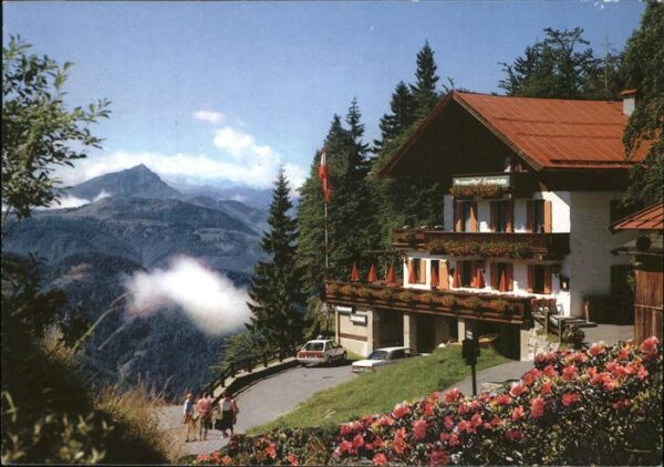 Waidring Tirol Alpengasthof Steinplatte Panorama Kitzb