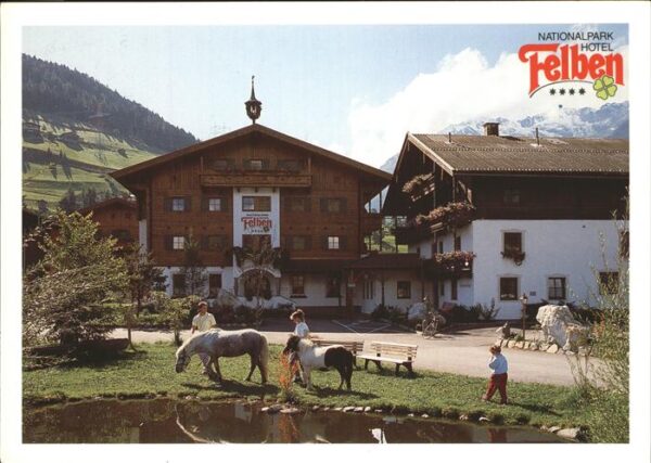 Mittersill Oberpinzgau Nationalpark Hotel Felben Teich Pony