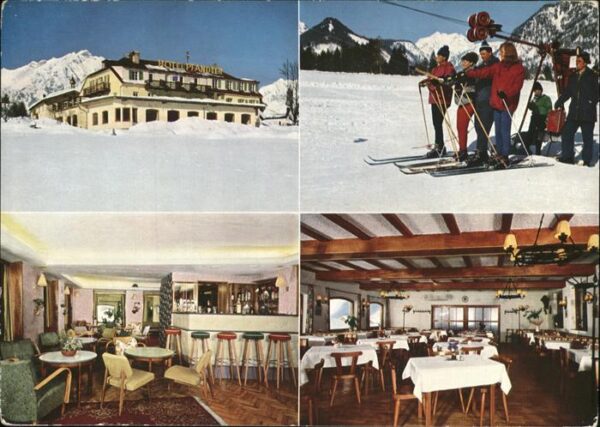 Pertisau Achensee Hotel Pfandler Restaurant Skilift Winte