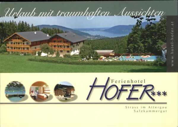 Strass Attergau Ferienhotel Hofer Schwimmbad See
