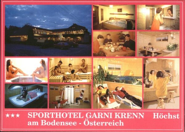 Hoechst Vorarlberg Sporthotel Garni Krenn Wellness Sauna D