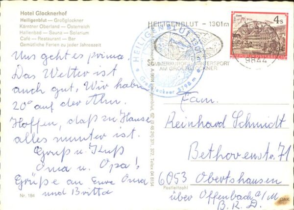 Heiligenblut Kaernten Hotel Glocknerhof Grillen Tanz – Bild 2
