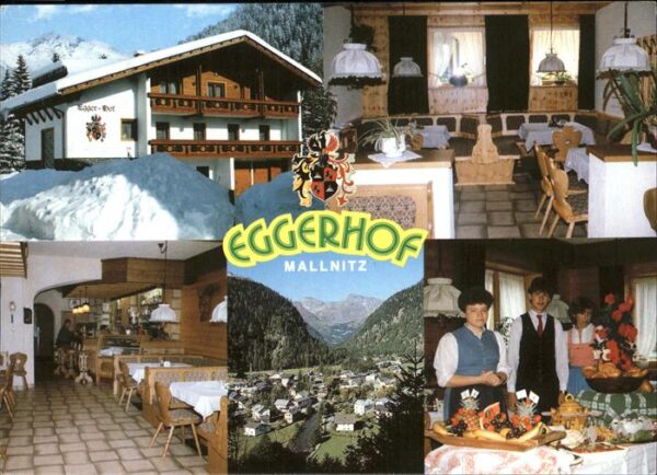 Mallnitz Kaernten Restaurant Pension Eggerhof