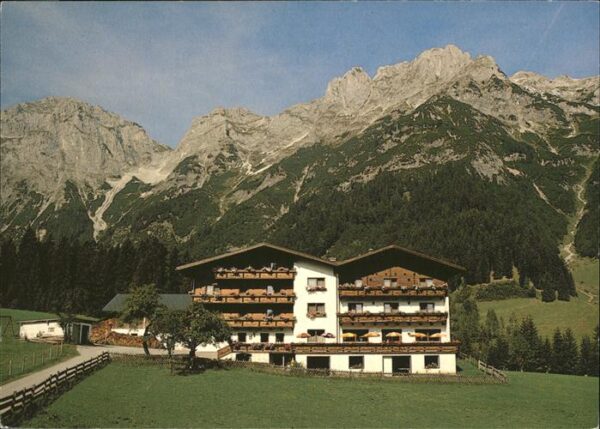 Lungoetz Annaberg Alpengasthof Lämmerhof Alpenpanorama