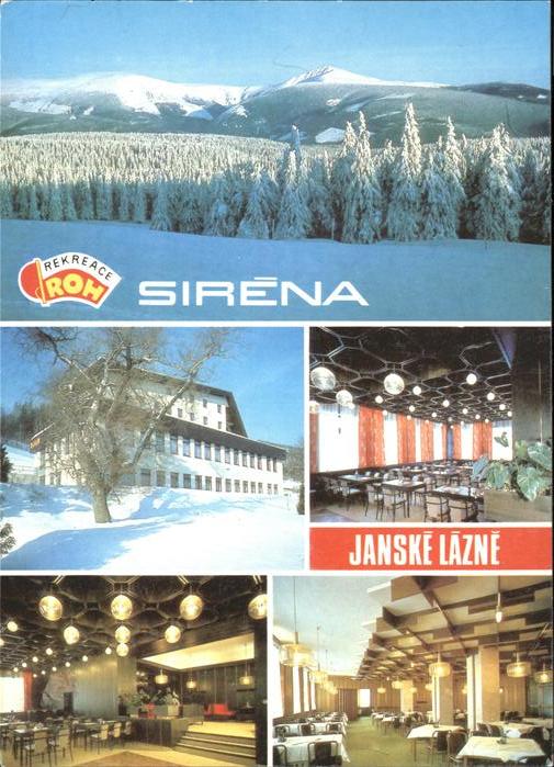 Krkonose Hotel Janske Lazne Zotavovna ROH Sirena