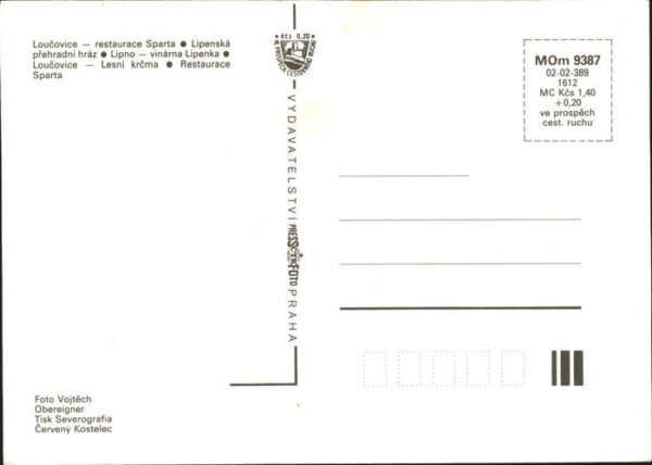 Loucovice Kienberg Restaurace Sparta Lipenska prehradni hr – Bild 2