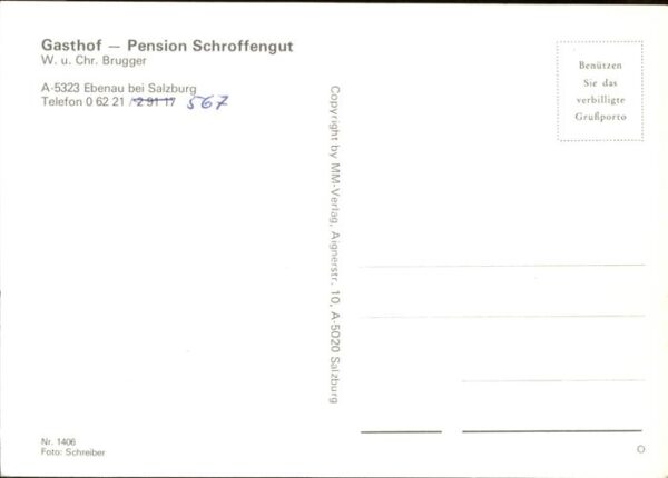 Ebenau Gasthof Pension Schroffengut – Bild 2