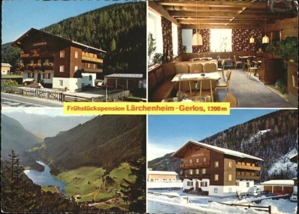 Gmuend Gerlos Pension Lärchenheim Zillertal See