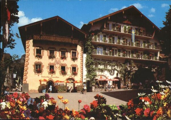 St Wolfgang Wolfgangsee Alte Bürgerhäuser