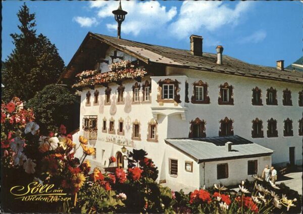 Soell Tirol Gasthof Alte Post am Wilden Kaiser Hist