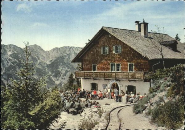 Werfen Salzburg Dr. Friedrich Oedl Haus Eingang zur Eis