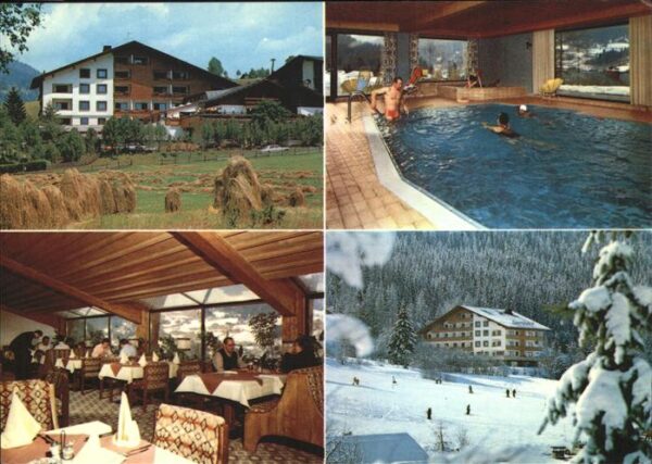 Bad Kleinkirchheim Kaernten Sporthotel Hallenbad Heuernte