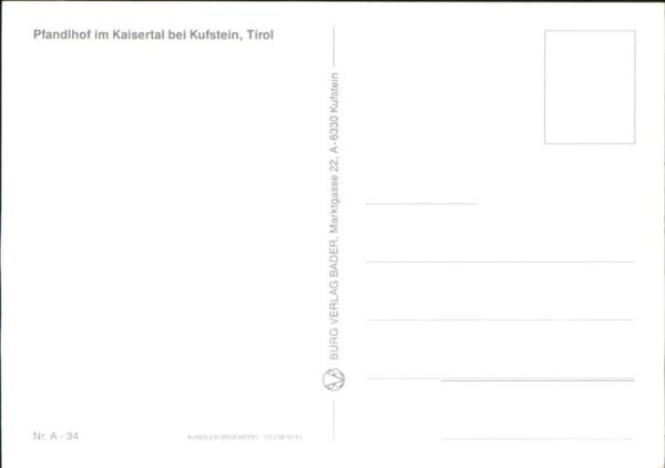 Kufstein Tirol Pfandlhof im Kaisertal – Bild 2