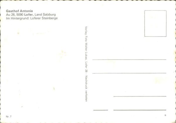Lofer Gasthof Antonia Loferer Steinberge – Bild 2
