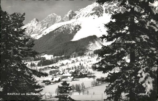 Ramsau Dachstein Steiermark Im Winter