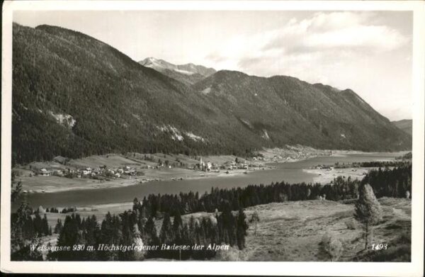 Techendorf Weissensee Badesee