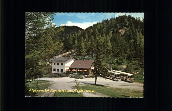 Trattenbach Alpengasthof Kummerbauer-Stadl mit Omni