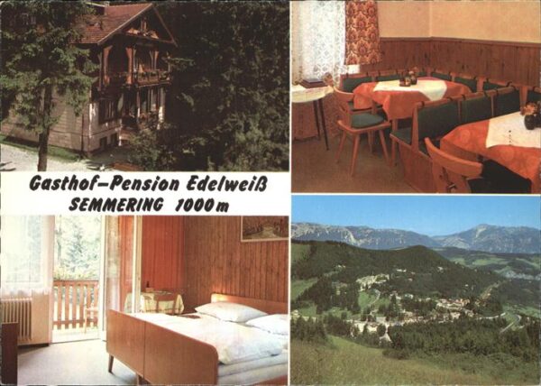 Semmering Niederoesterreich Gasthof-Pension Edelweiß
