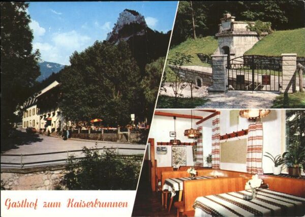 Reichenau Rax Gasthof zum Kaiserbrunnen