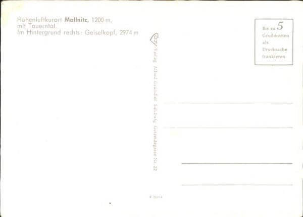 Mallnitz Kaernten – Bild 2