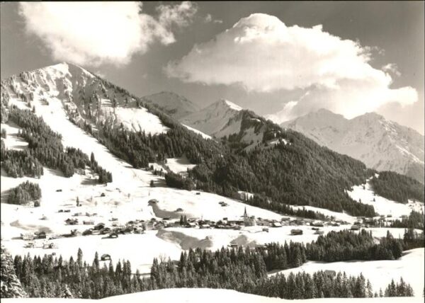 Riezlern Kleinwalsertal Vorarlberg Im Winter