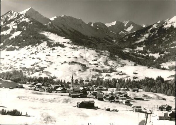 Riezlern Kleinwalsertal Vorarlberg Im Winter