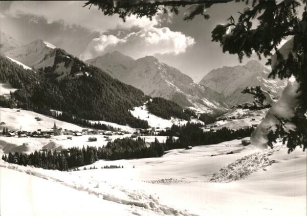 Riezlern Kleinwalsertal Vorarlberg Im Winter