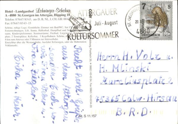 St Georgen Attergau Hotel-Landgasthof Lohninger-Schober – Bild 2