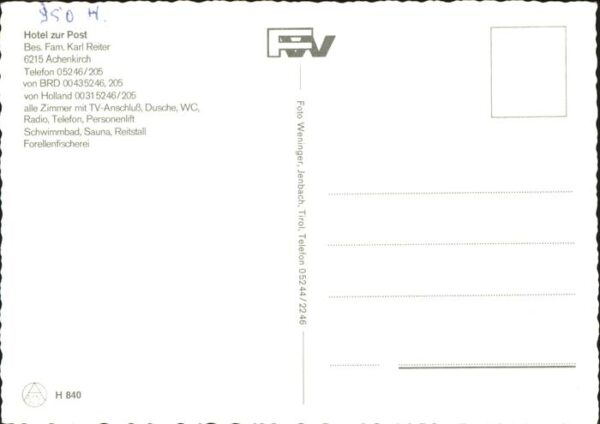 Achenkirch Hotel zur Post – Bild 2