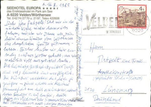 Velden Woerthersee Seehotel Europa – Bild 2