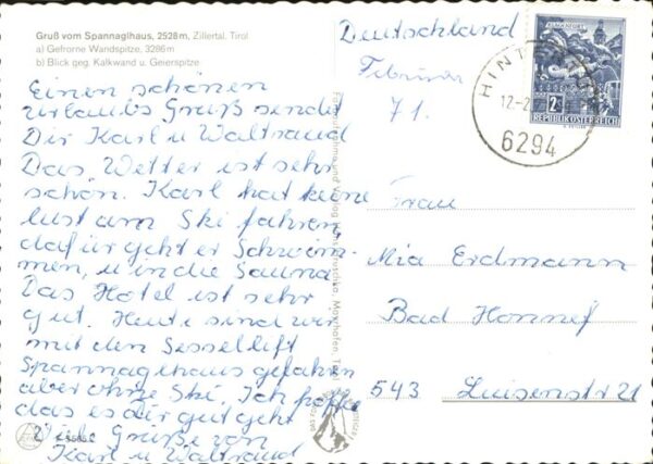 Zillertal Tirol Spannaglhaus – Bild 2